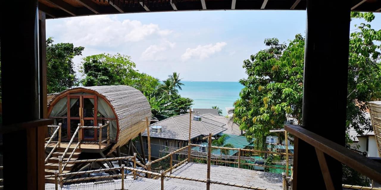 Hotel The Mud Bamboo Cafe And Beds Ban Bang Po Exterior foto